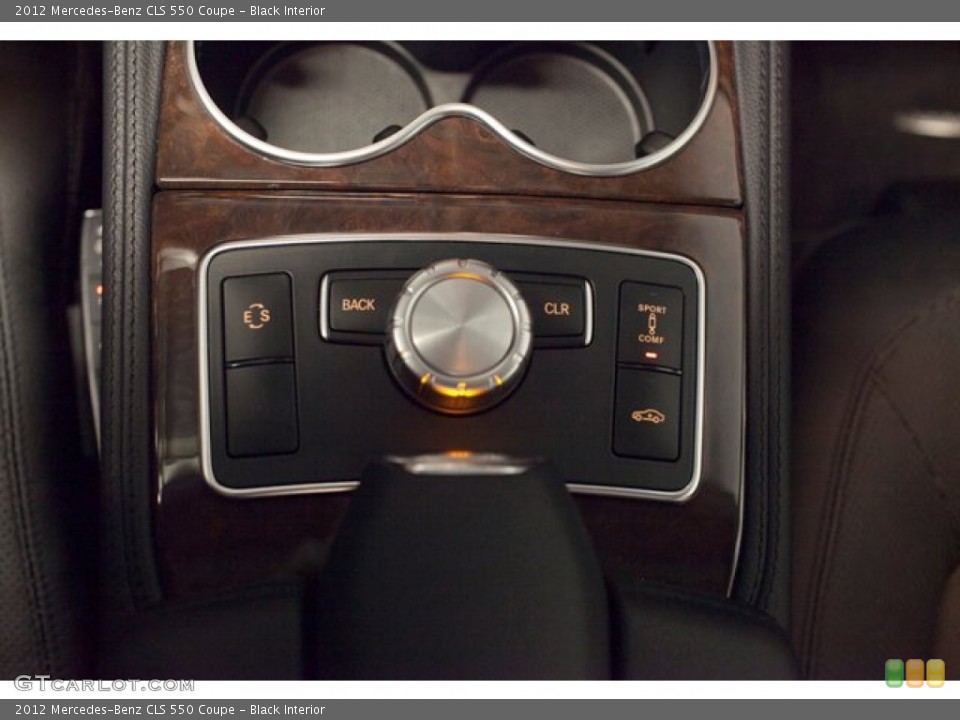 Black Interior Controls for the 2012 Mercedes-Benz CLS 550 Coupe #87436121