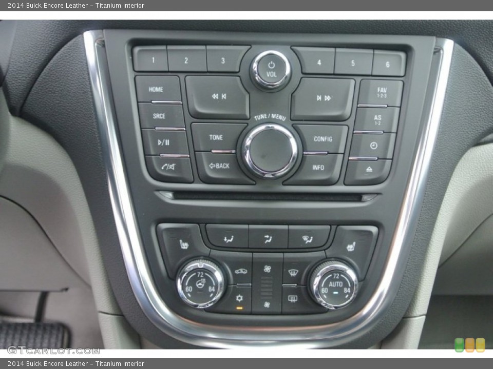 Titanium Interior Controls for the 2014 Buick Encore Leather #87436147