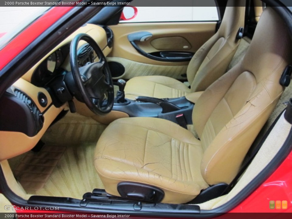 Savanna Beige Interior Photo for the 2000 Porsche Boxster  #87442300