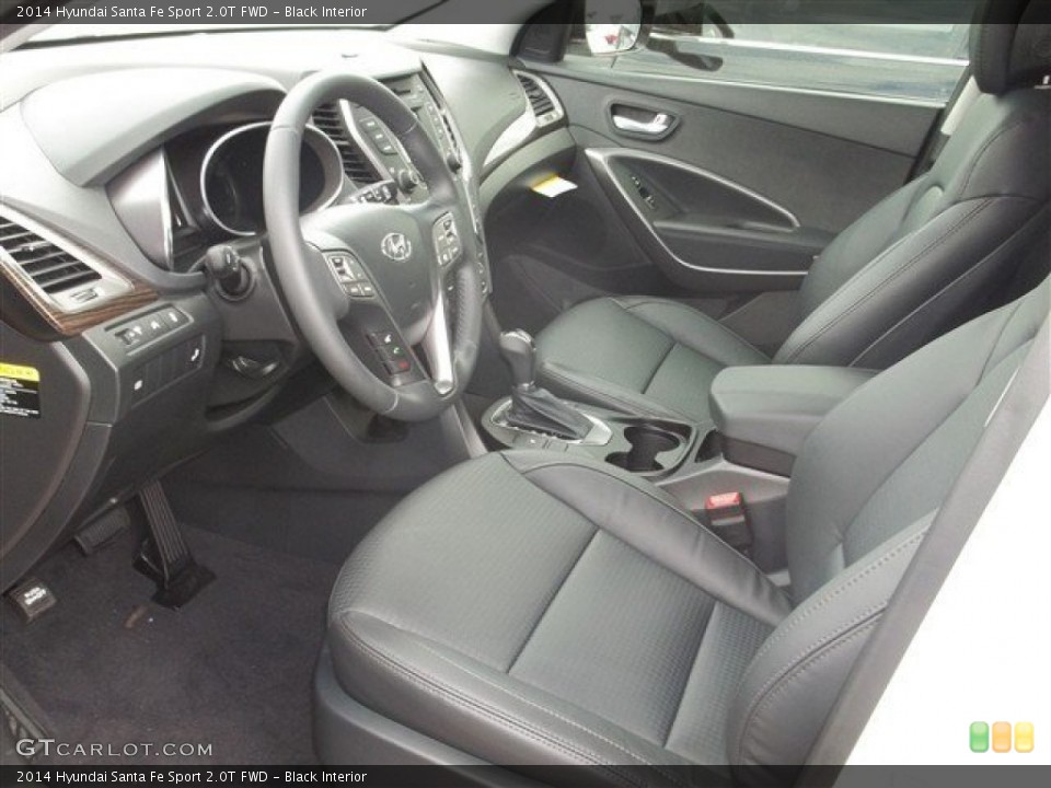 Black Interior Front Seat for the 2014 Hyundai Santa Fe Sport 2.0T FWD #87442310