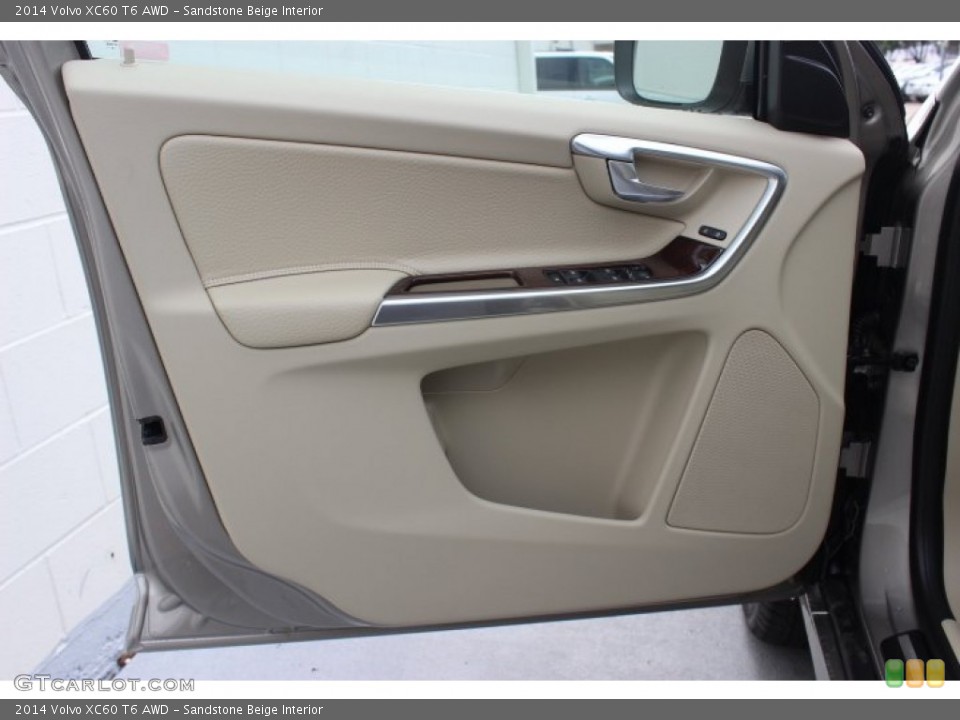 Sandstone Beige Interior Door Panel for the 2014 Volvo XC60 T6 AWD #87442733