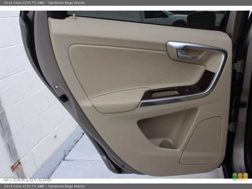 Sandstone Beige Interior Door Panel for the 2014 Volvo XC60 T6 AWD #87443015