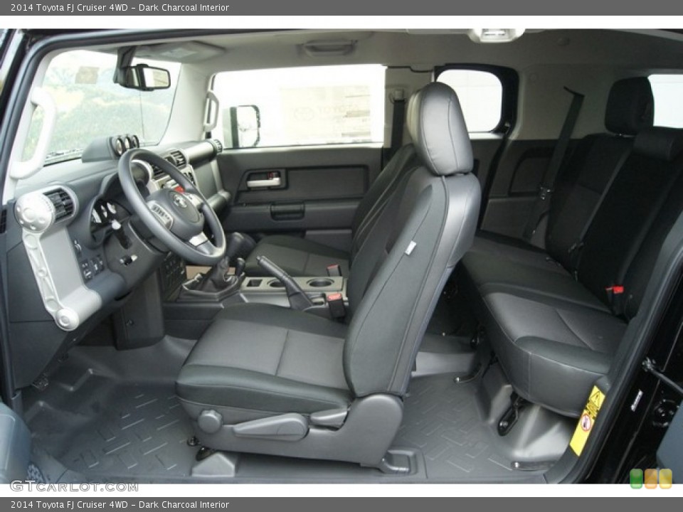 Dark Charcoal Interior Front Seat for the 2014 Toyota FJ Cruiser 4WD #87452768