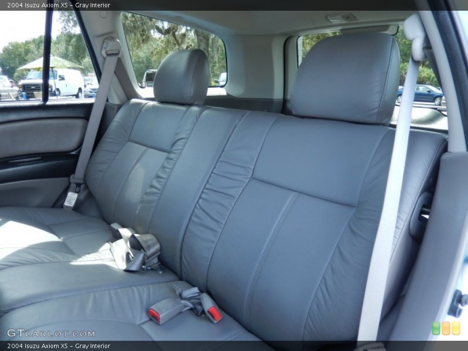 Gray Interior Rear Seat for the 2004 Isuzu Axiom XS #87453023