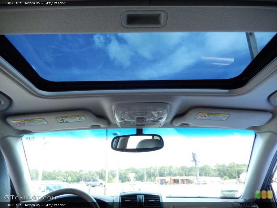 Gray Interior Sunroof for the 2004 Isuzu Axiom XS #87453068