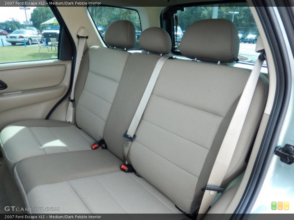 Medium/Dark Pebble Interior Rear Seat for the 2007 Ford Escape XLS #87453872