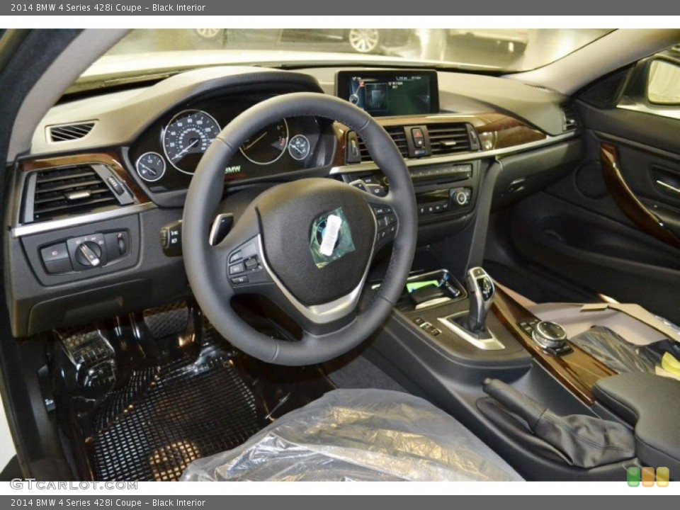 Black Interior Prime Interior for the 2014 BMW 4 Series 428i Coupe #87454055