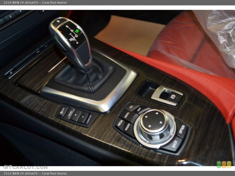Coral Red Interior Transmission for the 2014 BMW Z4 sDrive35i #87454340