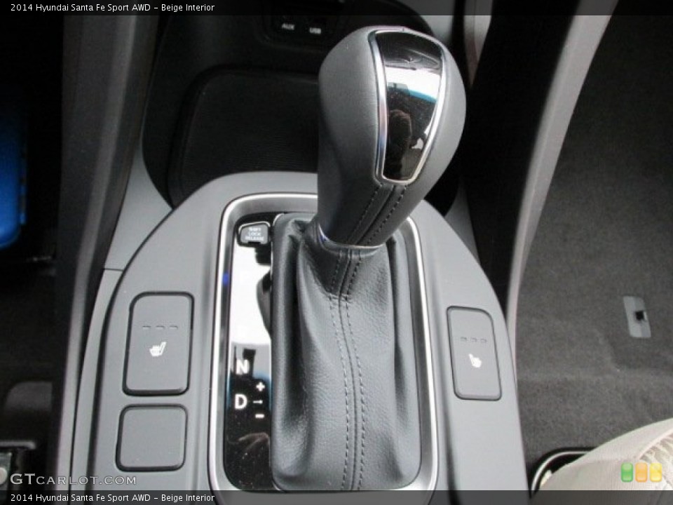 Beige Interior Transmission for the 2014 Hyundai Santa Fe Sport AWD #87456548