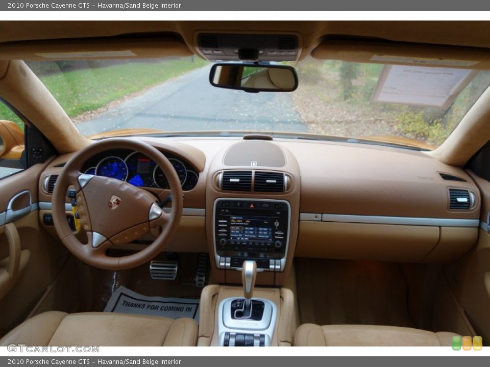Havanna/Sand Beige Interior Dashboard for the 2010 Porsche Cayenne GTS #87461429