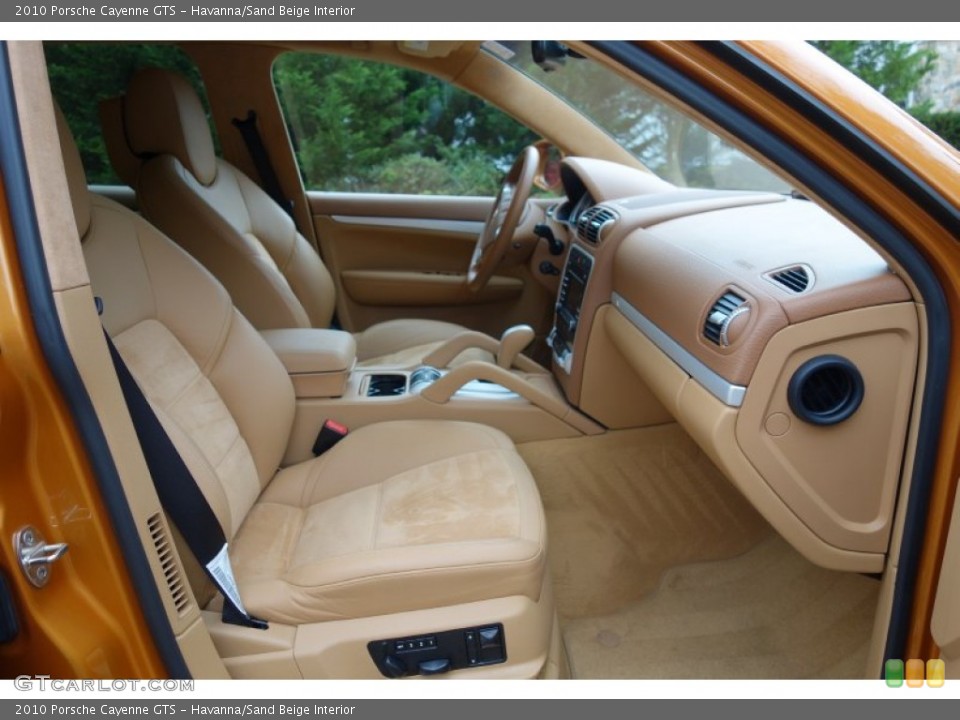 Havanna/Sand Beige Interior Front Seat for the 2010 Porsche Cayenne GTS #87461516