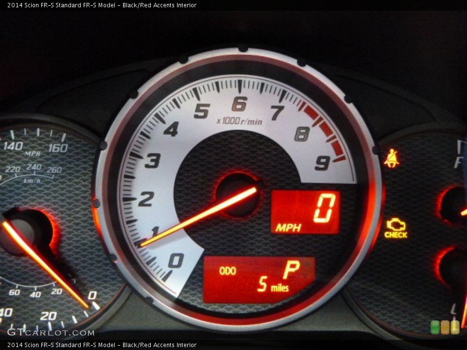Black/Red Accents Interior Gauges for the 2014 Scion FR-S  #87465487