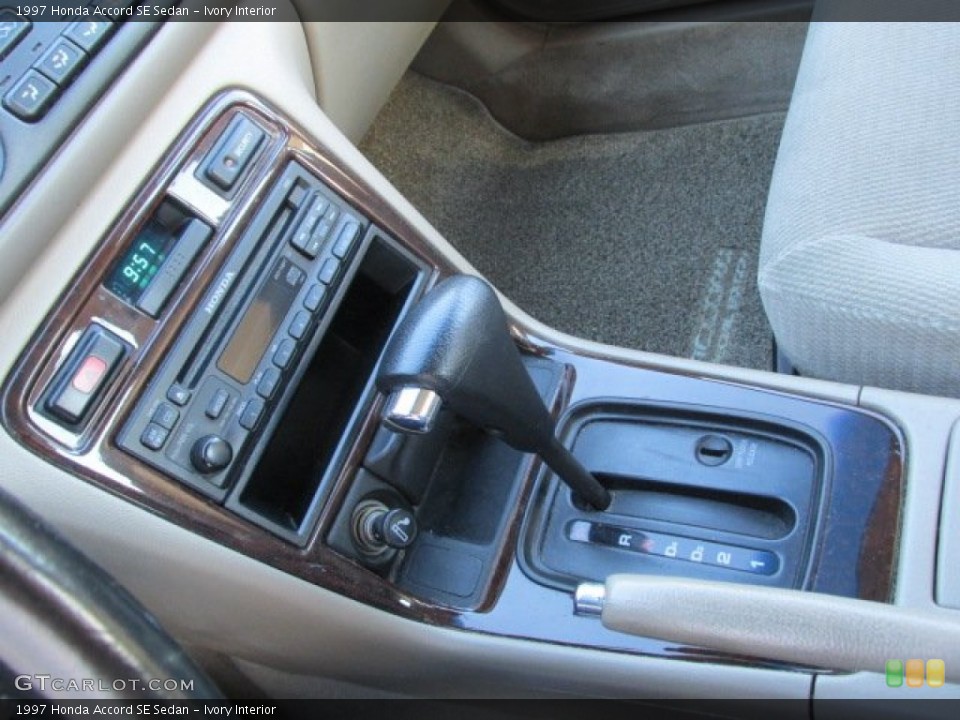 Ivory Interior Transmission for the 1997 Honda Accord SE Sedan #87470204