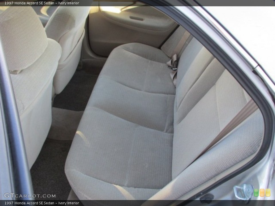 Ivory Interior Rear Seat for the 1997 Honda Accord SE Sedan #87470249