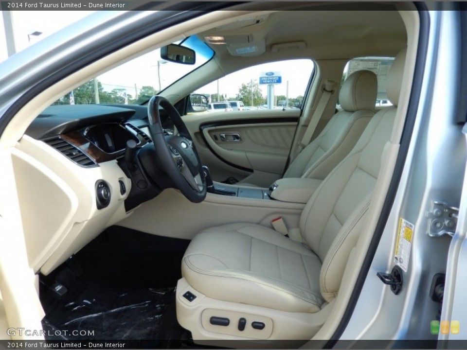 Dune Interior Front Seat for the 2014 Ford Taurus Limited #87474831
