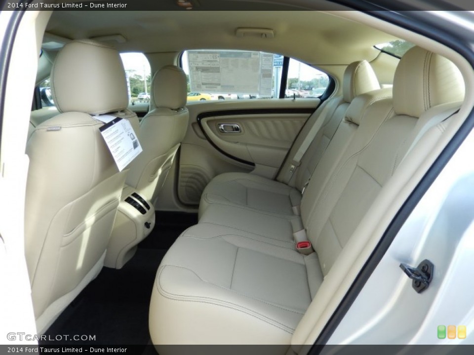 Dune Interior Rear Seat for the 2014 Ford Taurus Limited #87474851