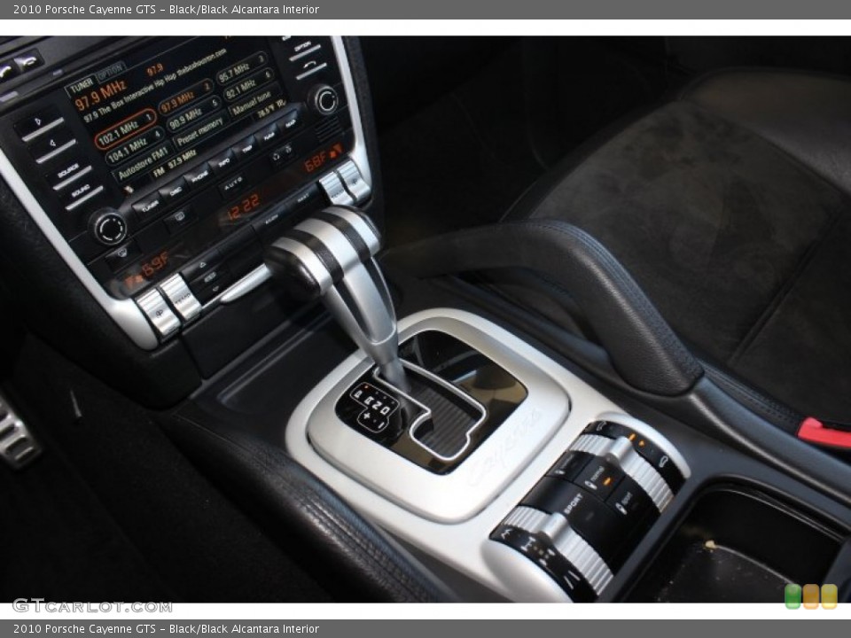 Black/Black Alcantara Interior Transmission for the 2010 Porsche Cayenne GTS #87484697