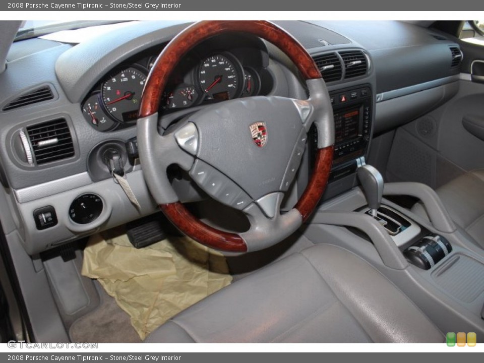 Stone/Steel Grey Interior Photo for the 2008 Porsche Cayenne Tiptronic #87486194