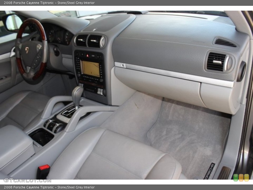 Stone/Steel Grey Interior Dashboard for the 2008 Porsche Cayenne Tiptronic #87486590