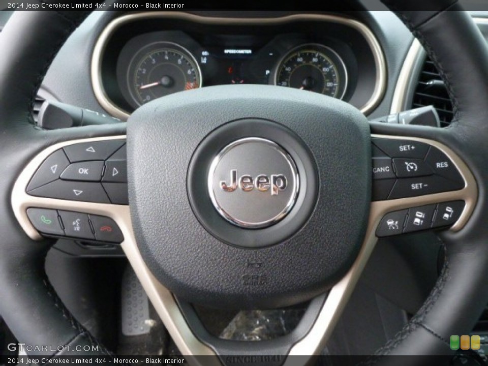 Morocco - Black Interior Controls for the 2014 Jeep Cherokee Limited 4x4 #87486653