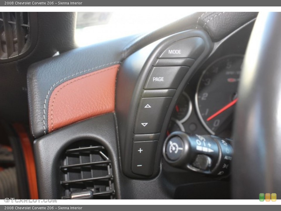 Sienna Interior Controls for the 2008 Chevrolet Corvette Z06 #87487004