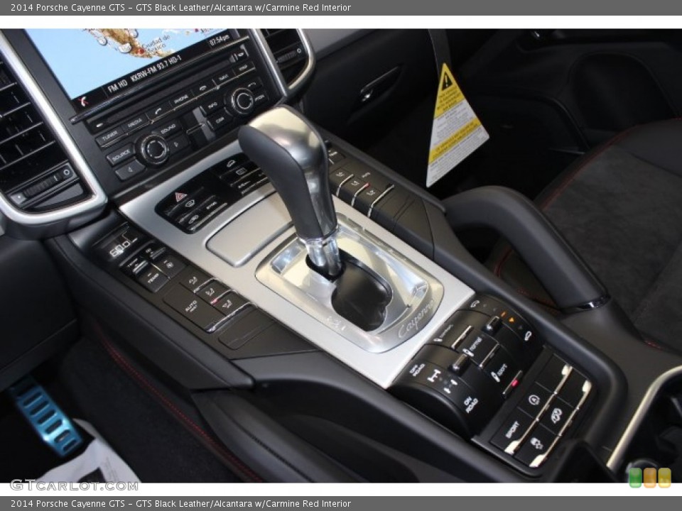 GTS Black Leather/Alcantara w/Carmine Red Interior Transmission for the 2014 Porsche Cayenne GTS #87487386