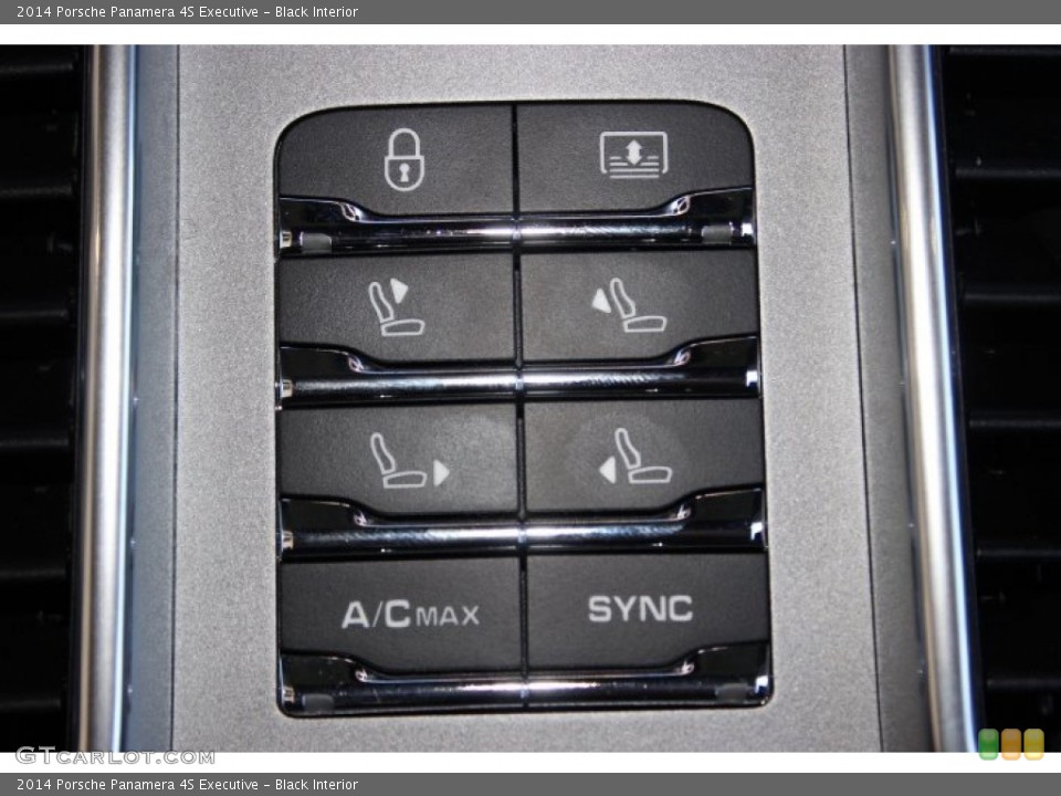 Black Interior Controls for the 2014 Porsche Panamera 4S Executive #87488165