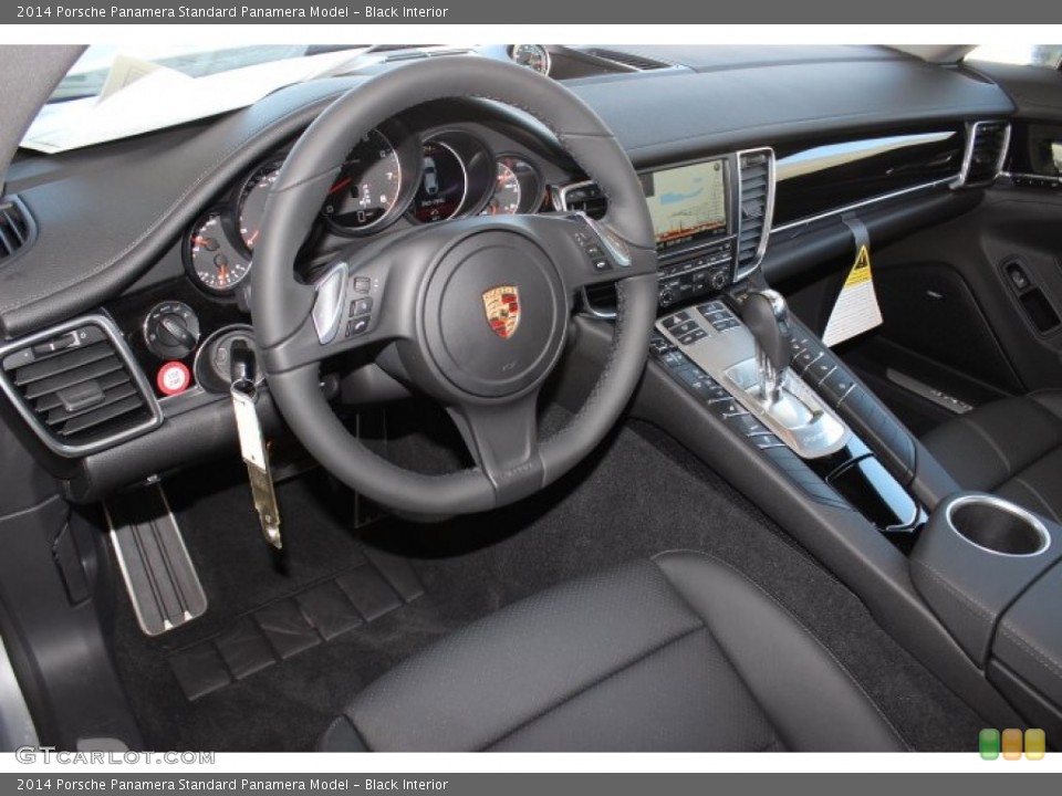 Black Interior Prime Interior for the 2014 Porsche Panamera  #87488522