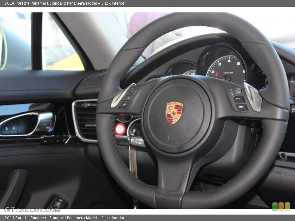 Black Interior Steering Wheel for the 2014 Porsche Panamera  #87488778