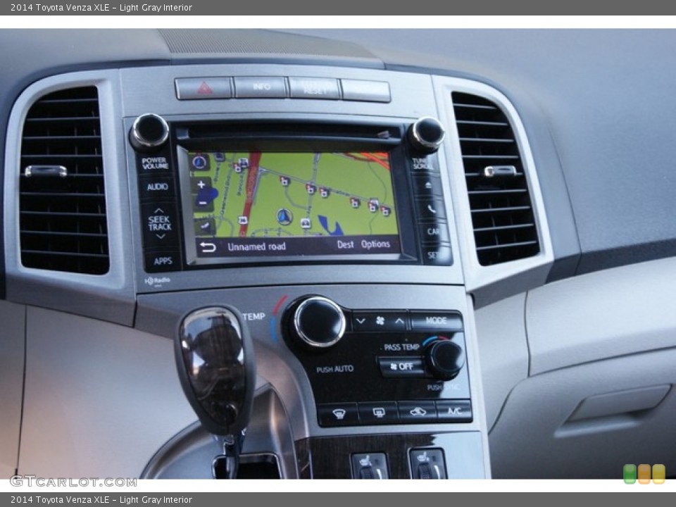 Light Gray Interior Navigation for the 2014 Toyota Venza XLE #87488999