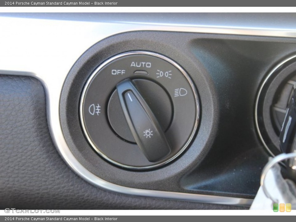 Black Interior Controls for the 2014 Porsche Cayman  #87490496