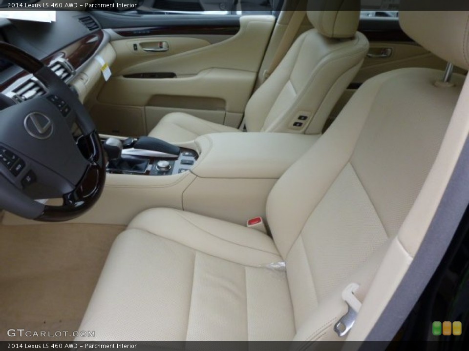 Parchment Interior Front Seat for the 2014 Lexus LS 460 AWD #87491814