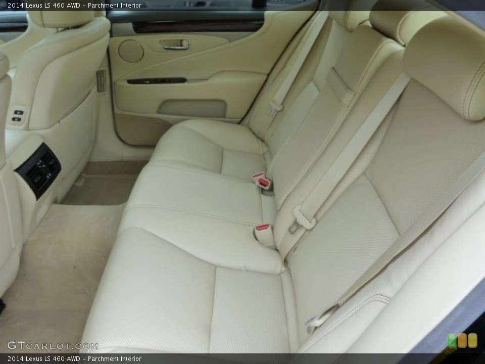 Parchment Interior Rear Seat for the 2014 Lexus LS 460 AWD #87491821