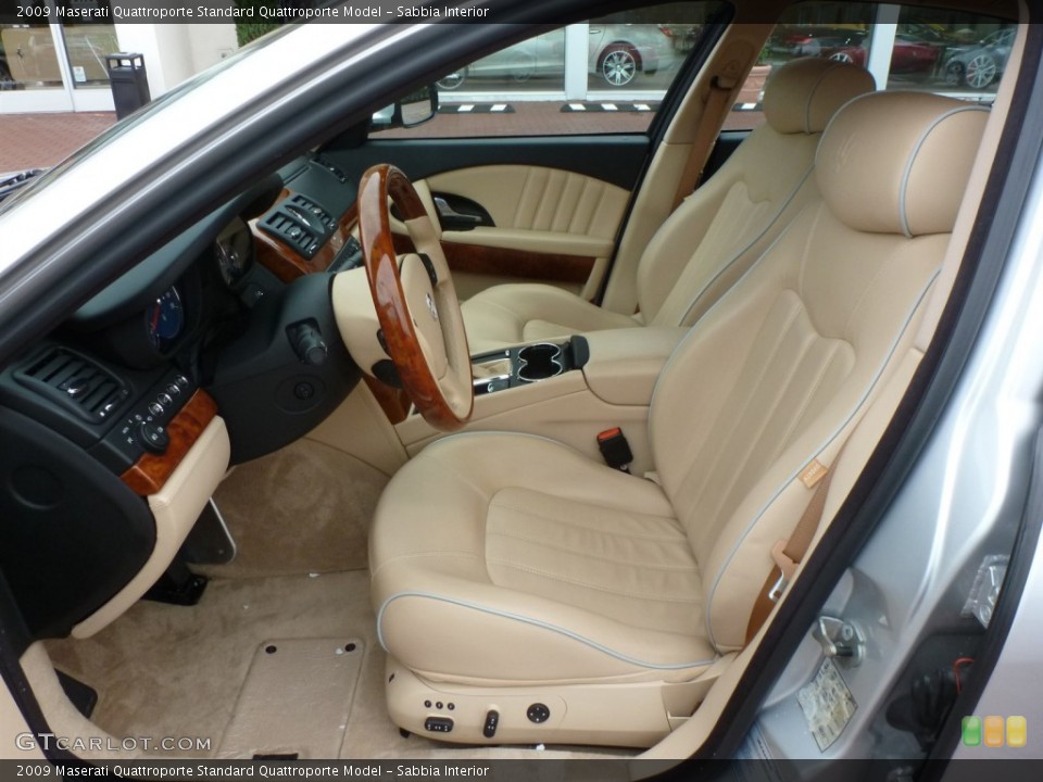 Sabbia Interior Photo for the 2009 Maserati Quattroporte  #87491951