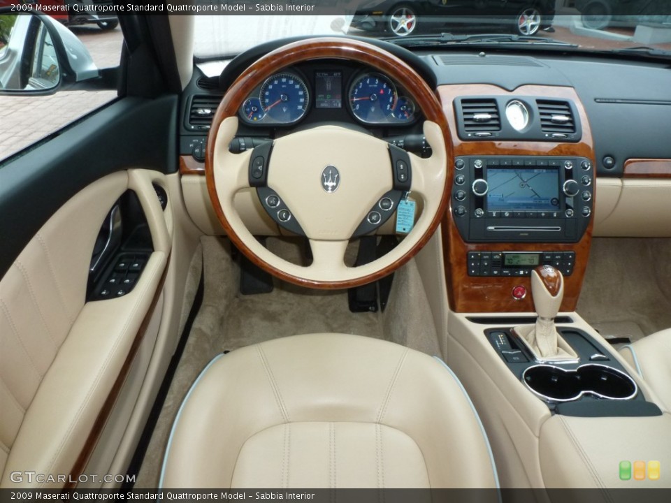 Sabbia Interior Dashboard for the 2009 Maserati Quattroporte  #87492026