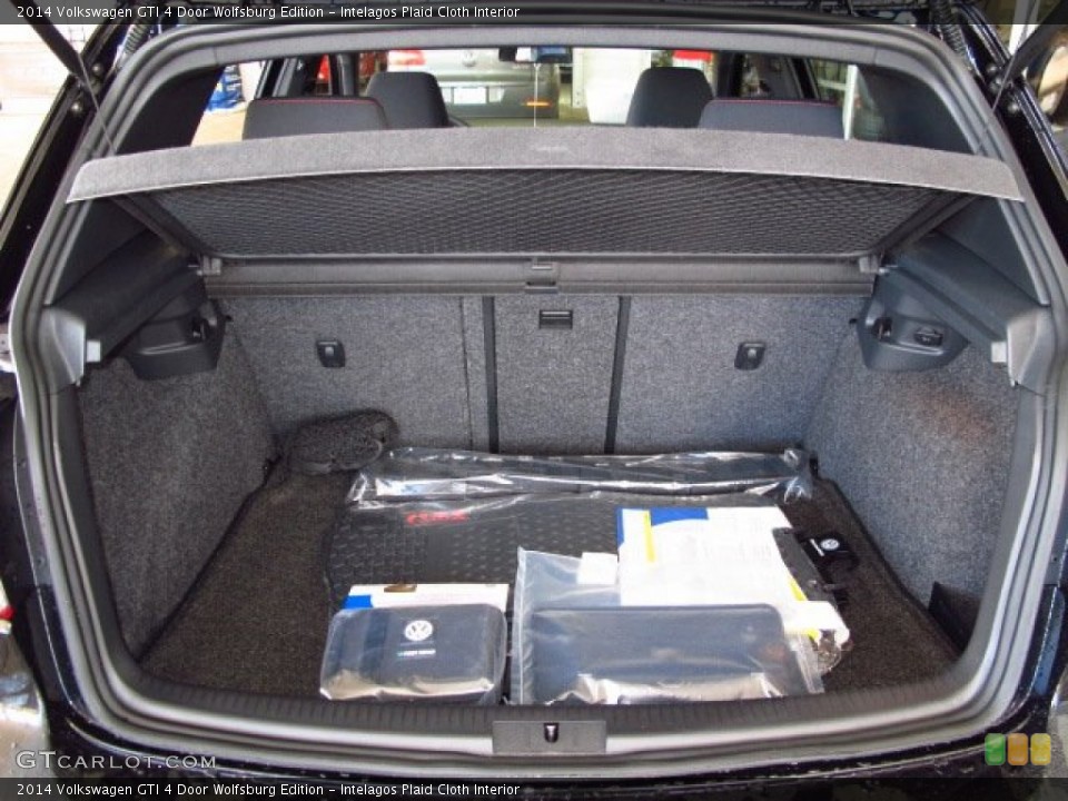 Intelagos Plaid Cloth Interior Trunk for the 2014 Volkswagen GTI 4 Door Wolfsburg Edition #87498922