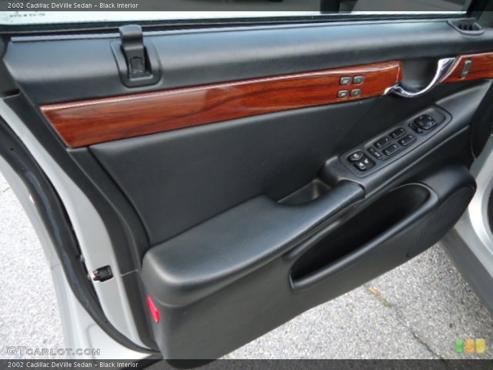 Black Interior Door Panel for the 2002 Cadillac DeVille Sedan #87505993