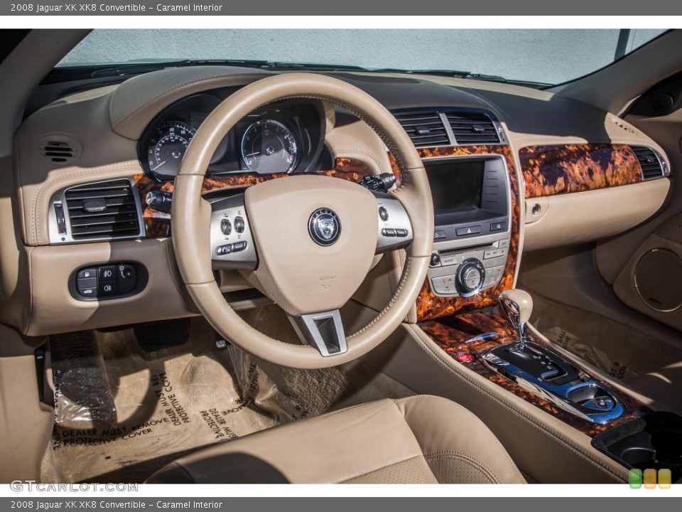 Caramel Interior Dashboard for the 2008 Jaguar XK XK8 Convertible #87507367