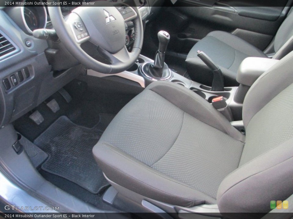 Black Interior Prime Interior for the 2014 Mitsubishi Outlander Sport ES #87510754