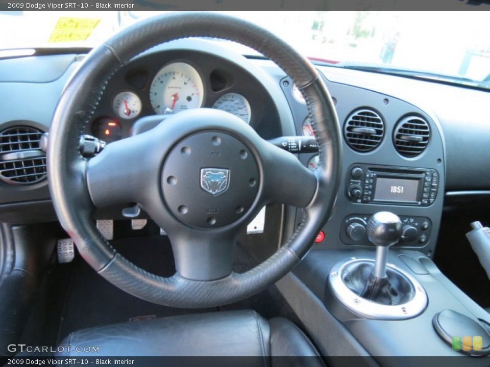 Black Interior Dashboard for the 2009 Dodge Viper SRT-10 #87511699