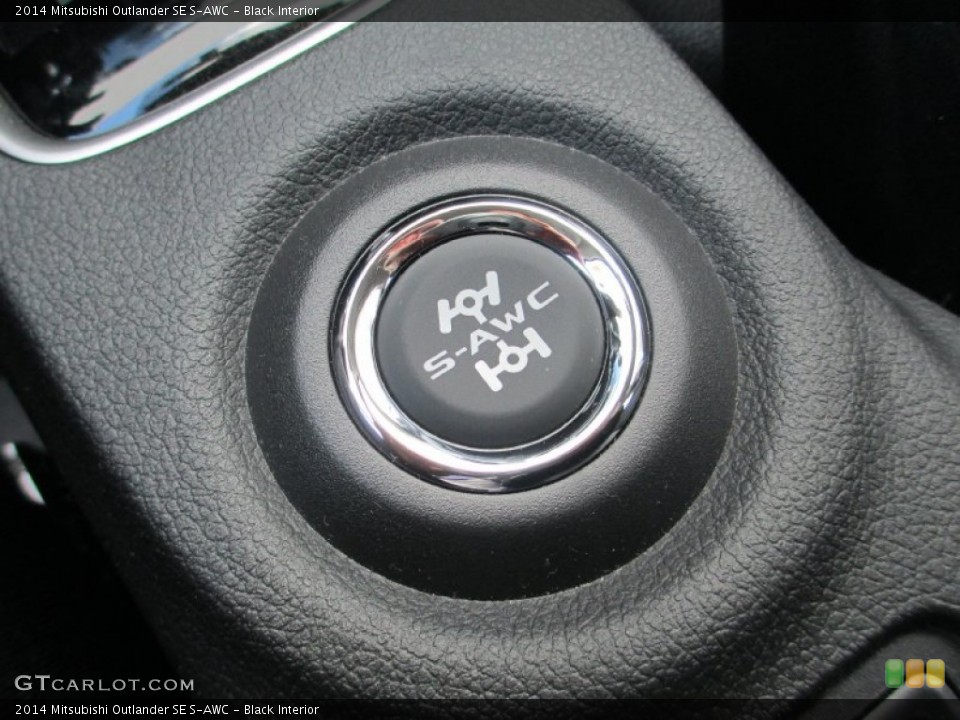 Black Interior Controls for the 2014 Mitsubishi Outlander SE S-AWC #87511891