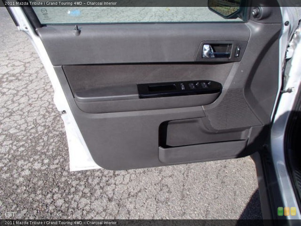 Charcoal Interior Door Panel for the 2011 Mazda Tribute i Grand Touring 4WD #87512575