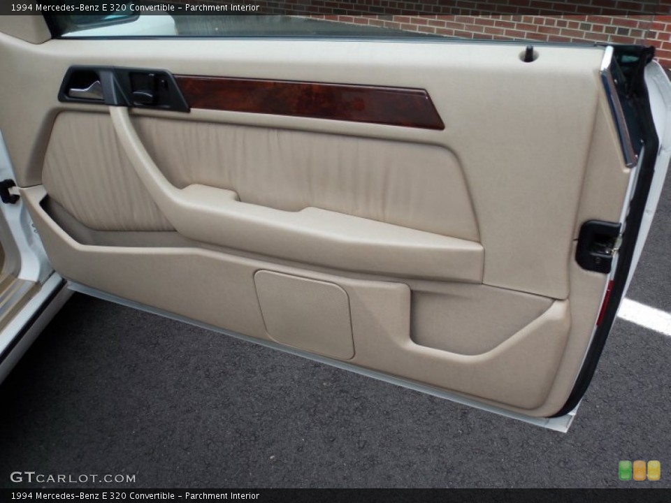 Parchment Interior Door Panel for the 1994 Mercedes-Benz E 320 Convertible #87513057