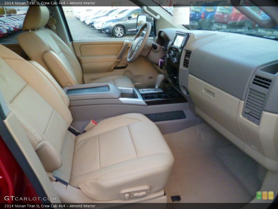 Almond Interior Photo for the 2014 Nissan Titan SL Crew Cab 4x4 #87513550