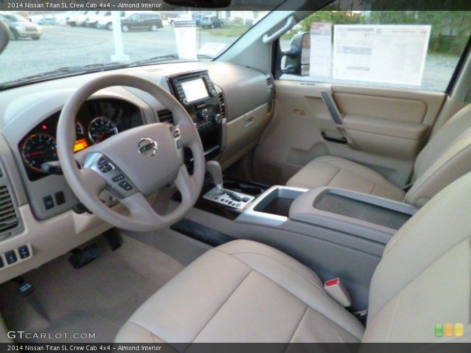 Almond 2014 Nissan Titan Interiors