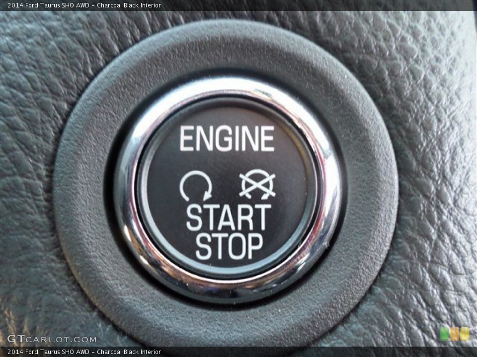 Charcoal Black Interior Controls for the 2014 Ford Taurus SHO AWD #87519389