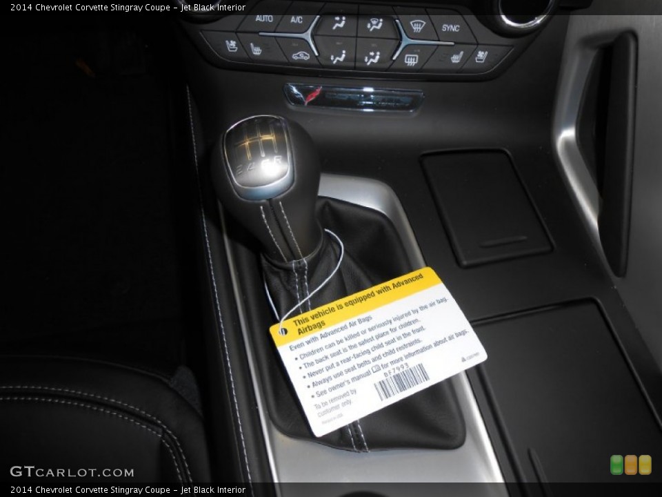 Jet Black Interior Transmission for the 2014 Chevrolet Corvette Stingray Coupe #87519735