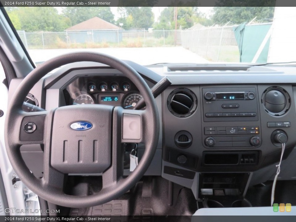 Steel Interior Dashboard for the 2014 Ford F250 Super Duty XL Regular Cab #87533063