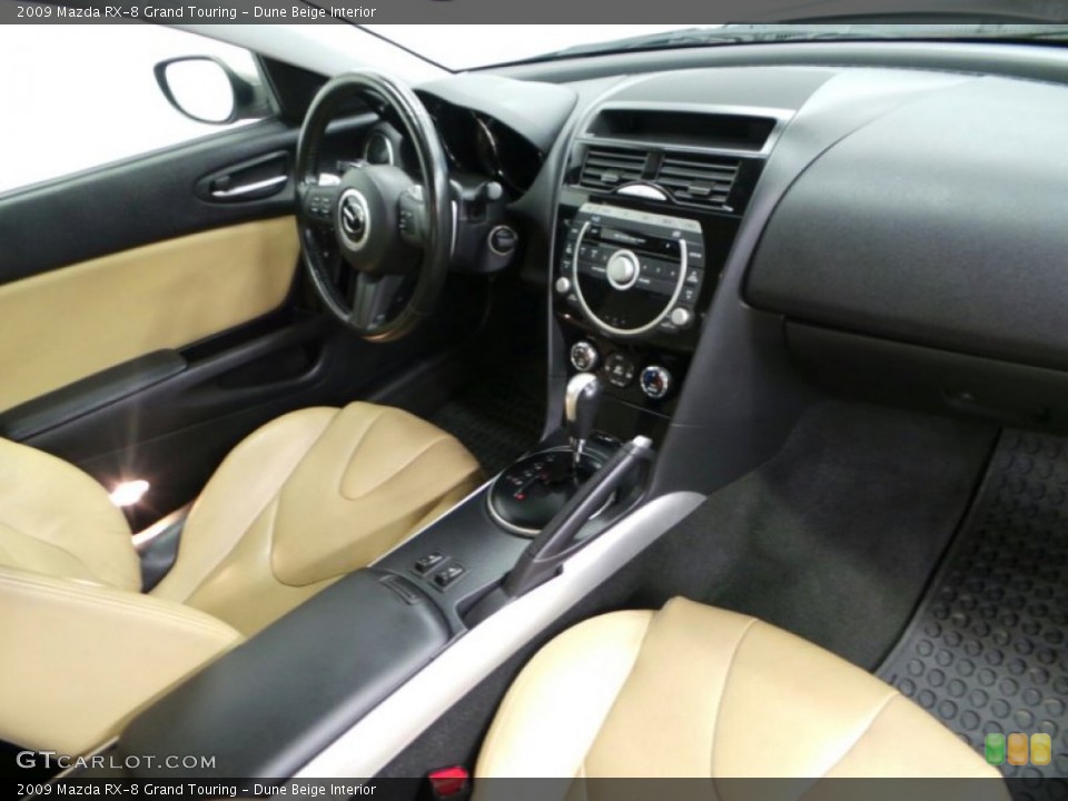 Dune Beige Interior Photo for the 2009 Mazda RX-8 Grand Touring #87536948