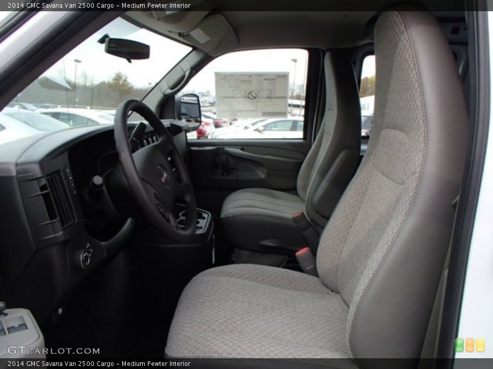 Medium Pewter Interior Photo for the 2014 GMC Savana Van 2500 Cargo #87544922